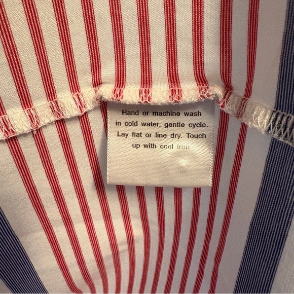 Aristo Pullover Striped Short Sleeve Polo Collared Shirt, Men's Size Medium - Picture 10 of 13